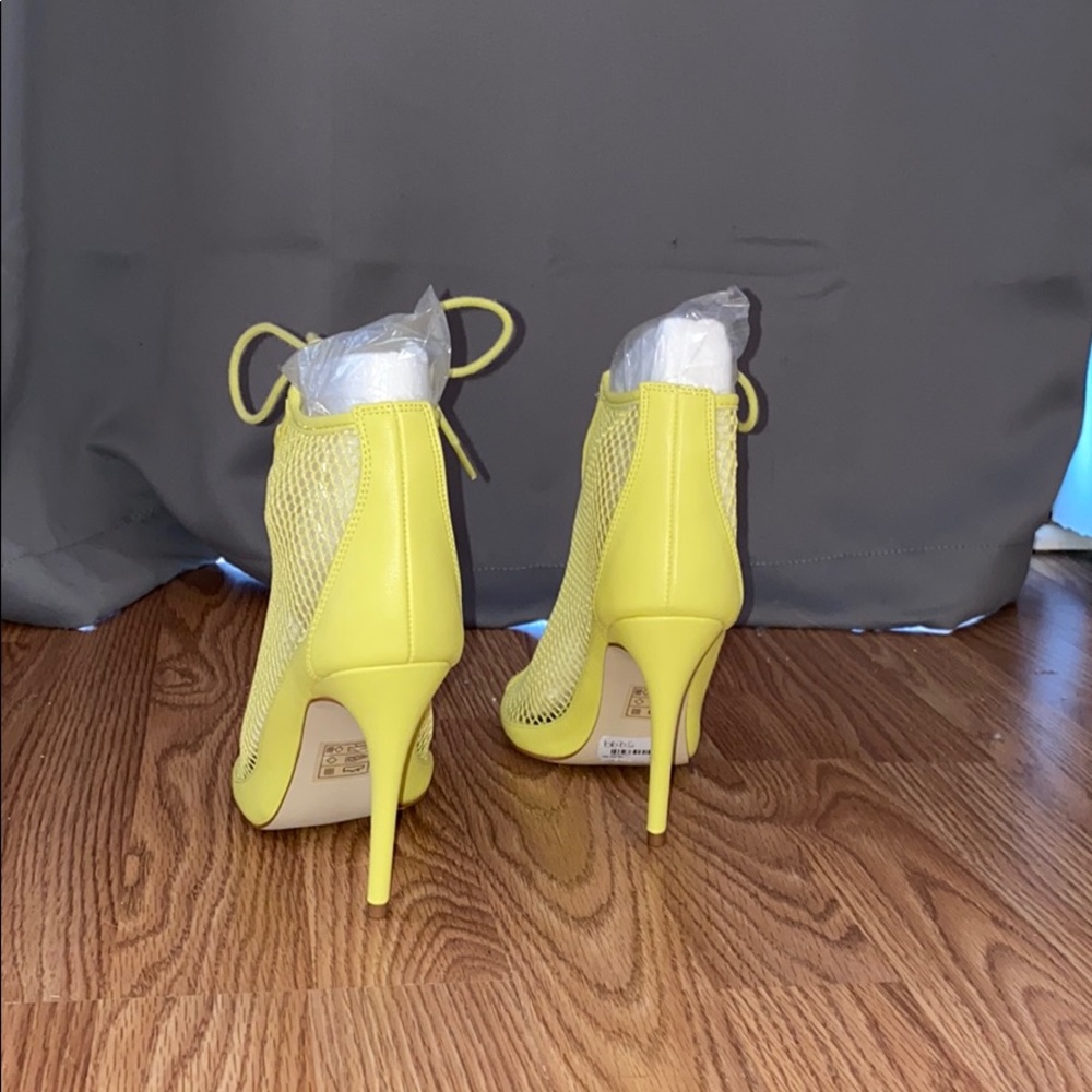 Bright yellow heels from Call It Spring